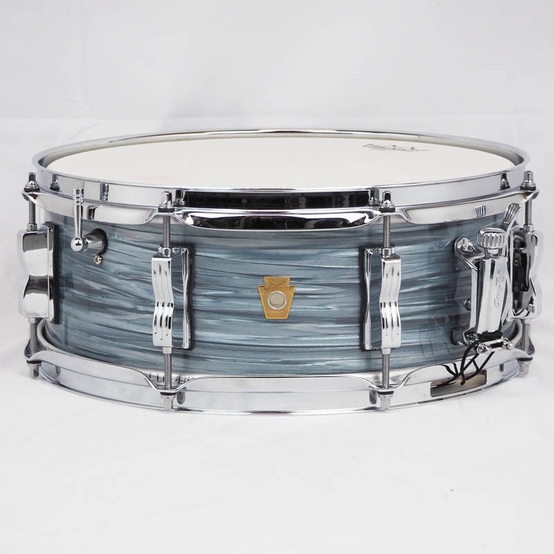 Ludwig Jazz Fest Series Snare 14×5.5 Vintage Blue Oyster LS908XX2Qの画像